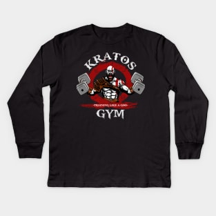 Kratos gym Kids Long Sleeve T-Shirt